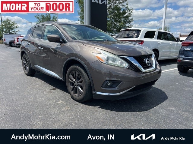 Used 2017 Nissan Murano SV with VIN 5N1AZ2MH6HN185722 for sale in Avon, IN