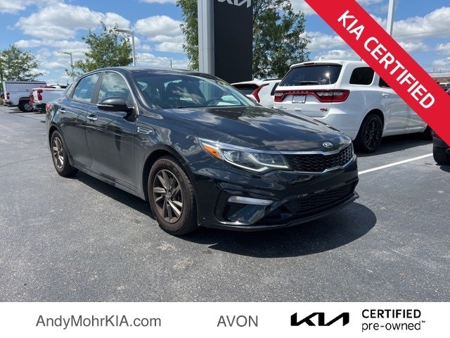 Used 2020 Kia Optima LX with VIN 5XXGT4L3XLG414733 for sale in Avon, IN