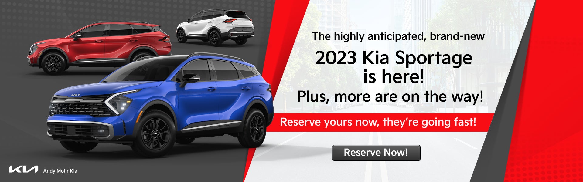 2023 Kia Sportage Reserve Now
